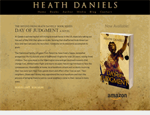Tablet Screenshot of heathdanielsbooks.com